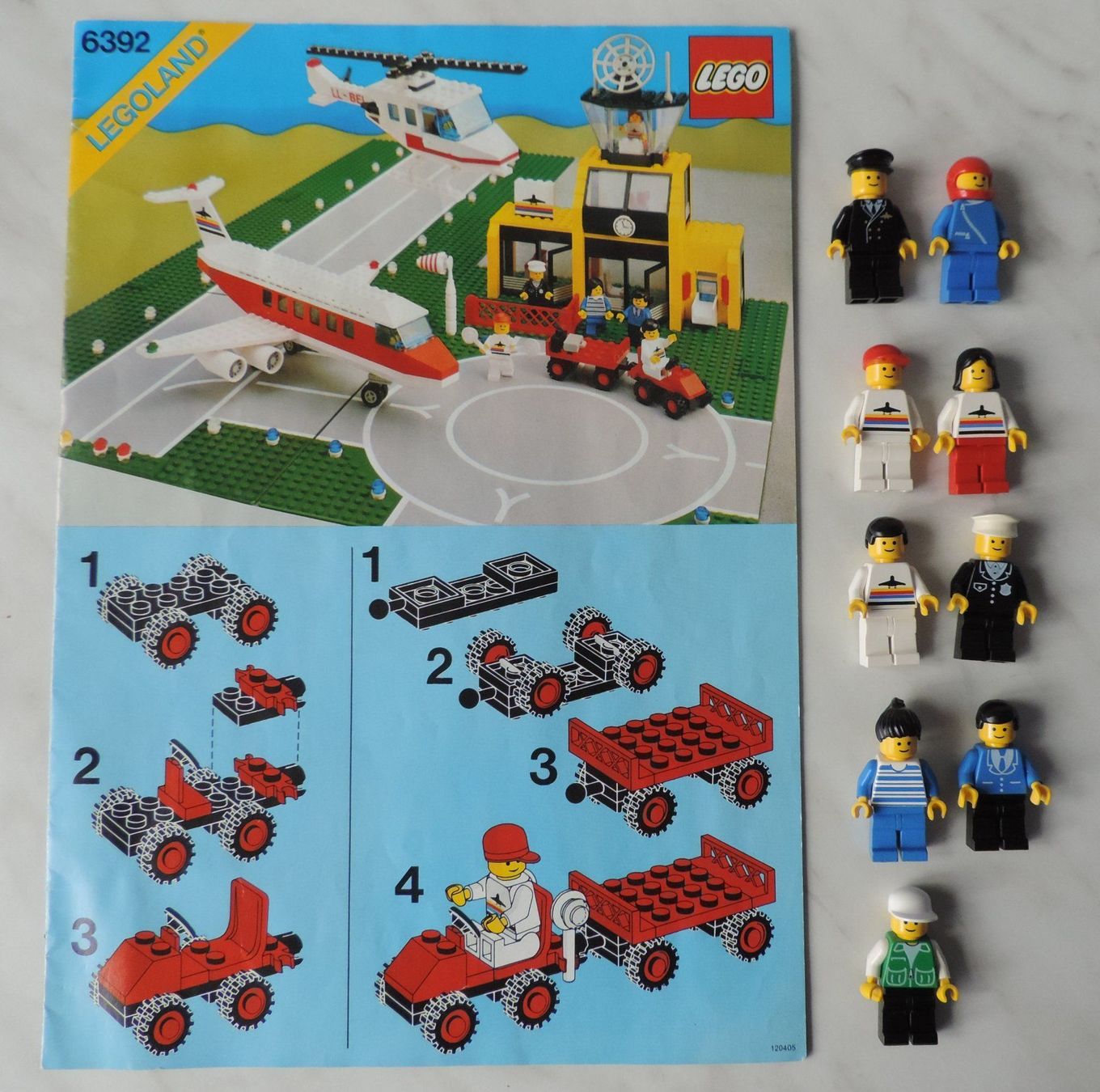 Lego Giocattoli: Airport, Set 6392 (1985) – Usato da Burgdorf venduto da ursla50 6