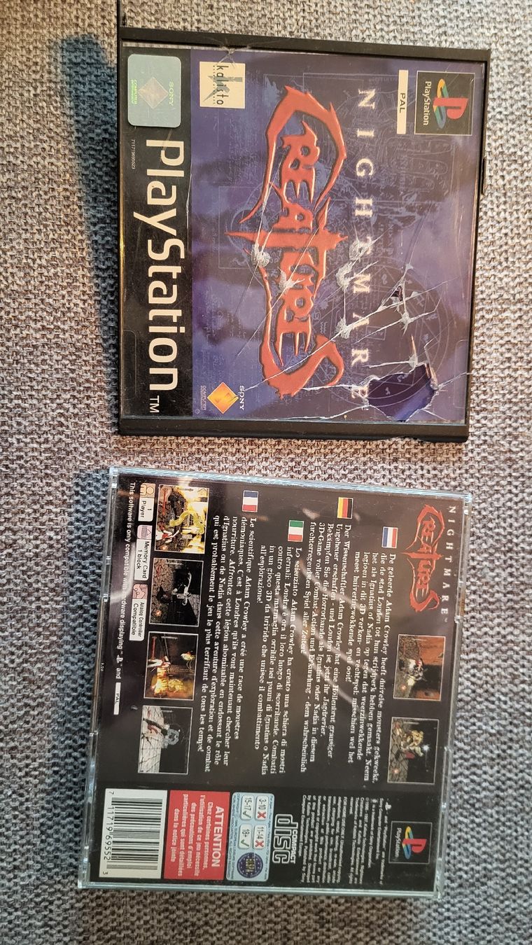 Giochi: Nightmare Creatures / Playstation 1 Spiel Kompl.Top! – Usato da Biel/Bienne venduto da Retrohr 5