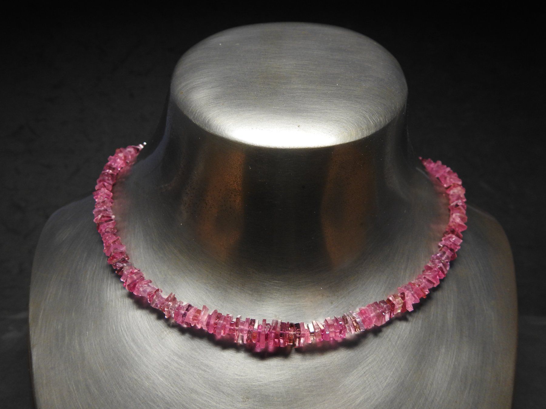 Catenine: Turmalin-Collier rot/rosa/pink – Nuovo e nell'imballaggio originale da Langnau i. E. venduto da Vivid7