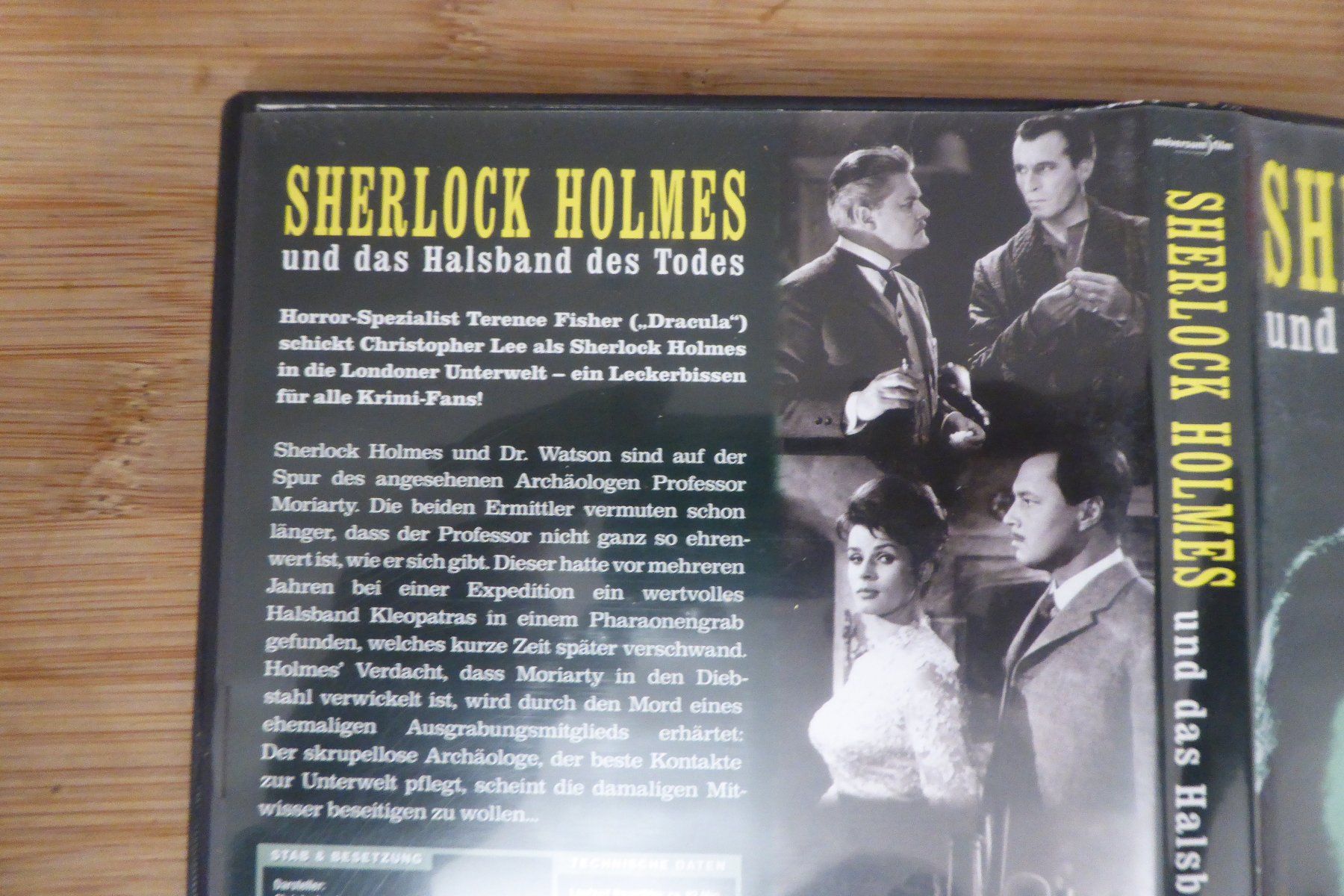 Tutti i DVDs: DVD Sherlock Holmes und das Halsband des Todes – Usato da Allschwil venduto da Summelsarium 1