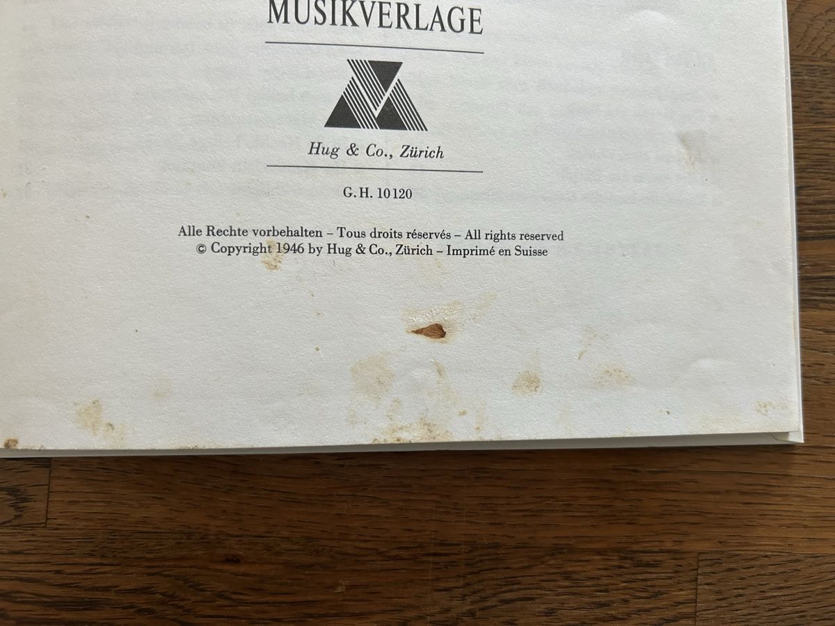 Libri: Chömed Chinde, mir wänd singe Edition Hug 10120 – Usato da Wolhusen venduto da eve_m6cg 4