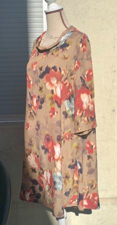 LIVIANA CONTI magnifique robe tunique 100% viscose t.40(46i)