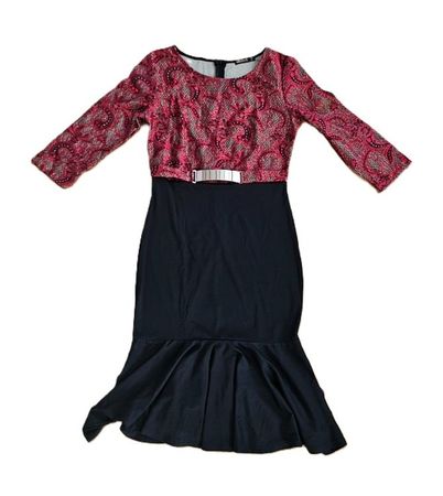 MIUSOL elegantes Kleid Gr. S (M) Boho Vintage