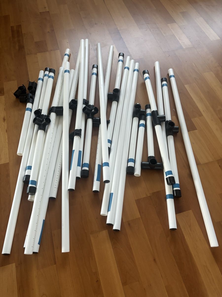 Giocattoli: Agility Hürden mit Tragetasche – Usato da Möriken AG venduto da Jamas76 1