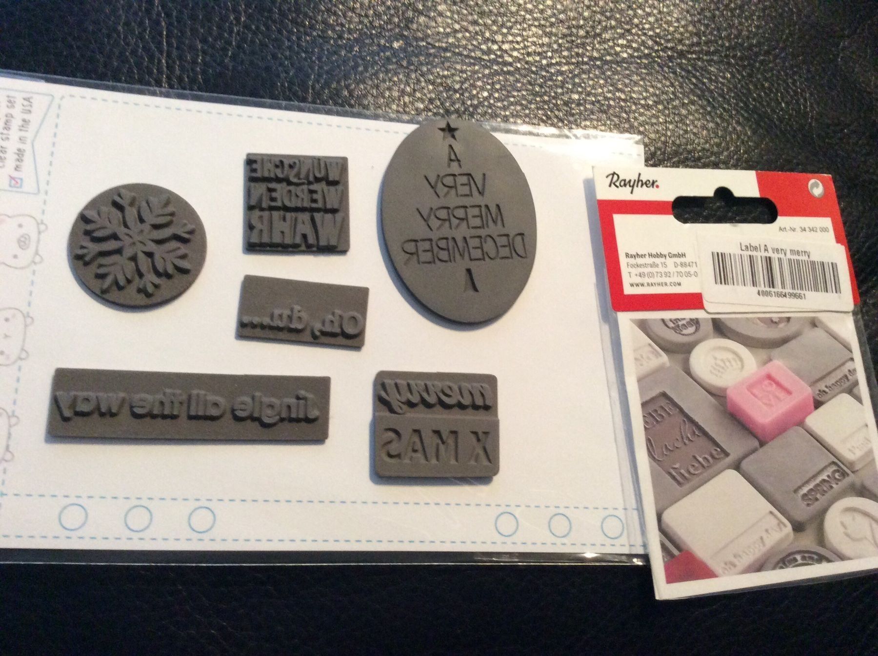 Timbri: WEIHNACHTEN Stempel/Gieß-/Seifenform NEU – Nuovo (secondo la descrizione) da Frauenfeld venduto da Boldi46 1