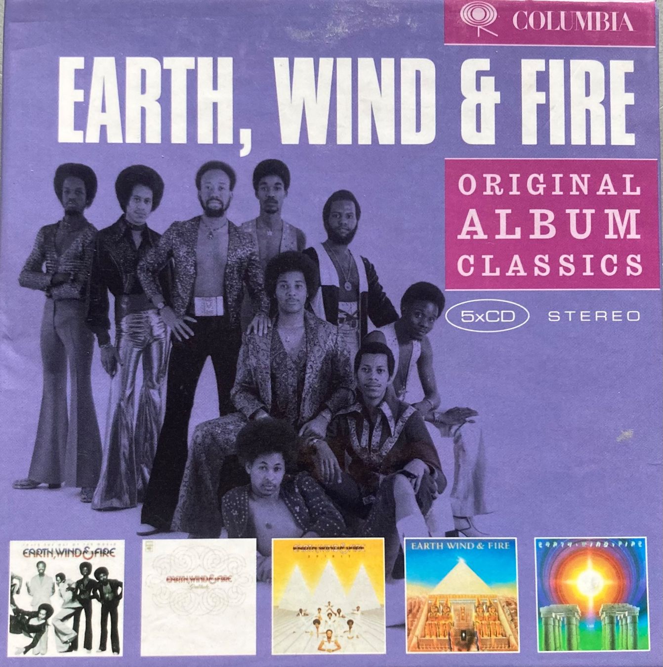 Dischi in vinile: EARTH, WINND & FIRE - ORIGINAL ALBUM CLASSICS – Usato da Poliez-Pittet venduto da Newtown-Records
