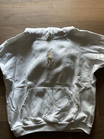 Polo Ralph Lauren Hoodie weiss/gold