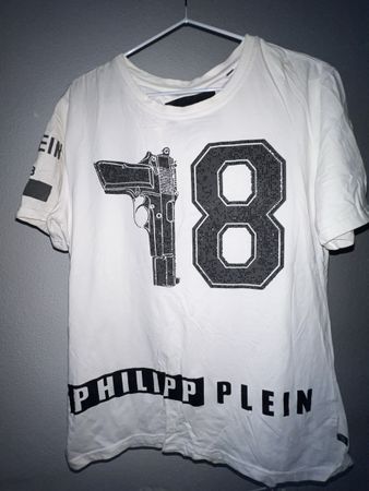 Original Philipp Plein T-Shirt weiss