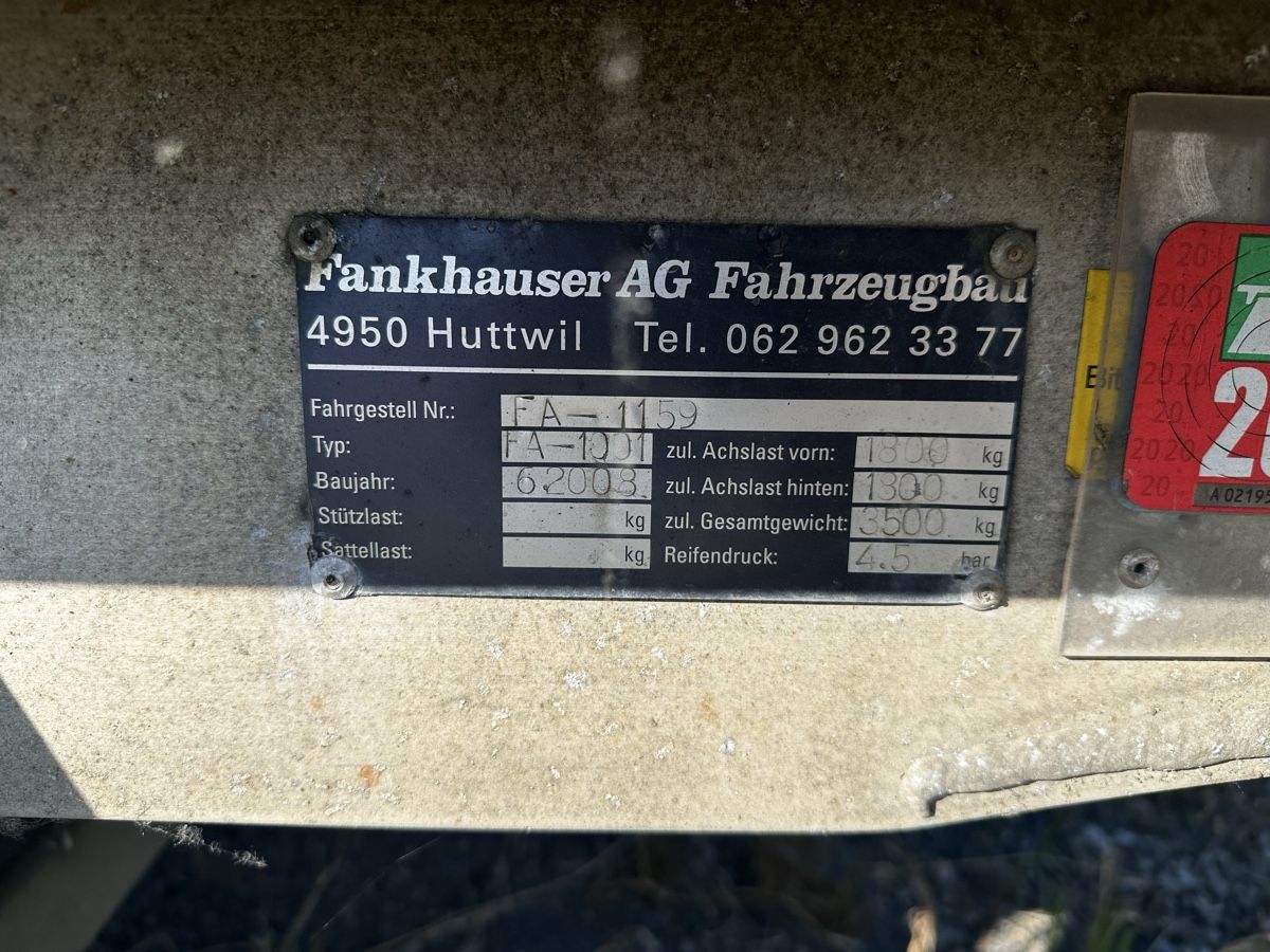 Anhänger: 2 Gute Anhänger  mit HB  – Gebraucht aus Luzern von Swiss-Garage 7
