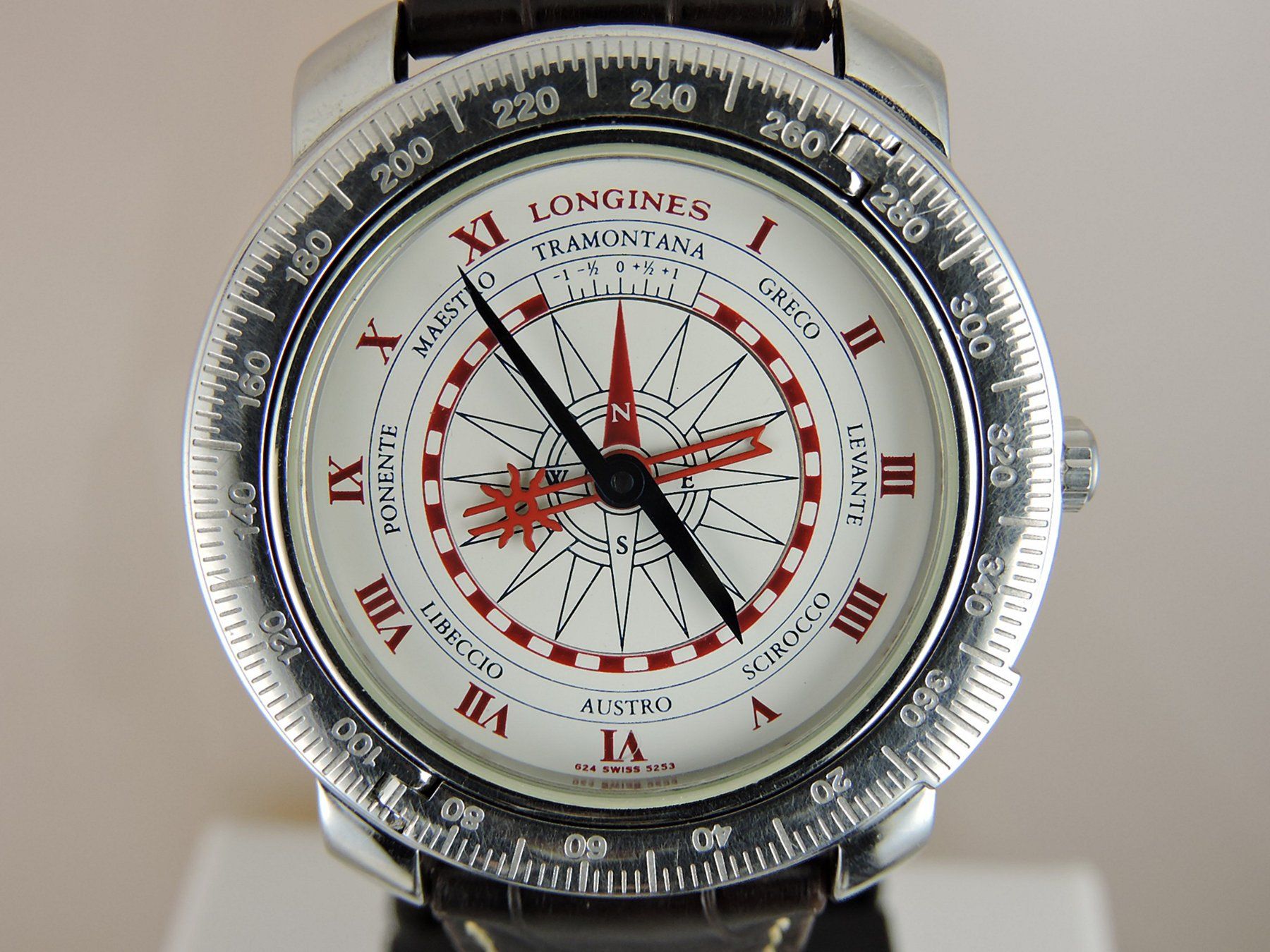Longines Orologi: 1992 Longines Christobal Columbus Compass 500yr - Serviced – Usato da Bern venduto da Vintage-Oyster 3