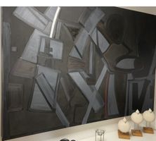 Kunst Bild 210x145 Ölfarben auf Leinwand