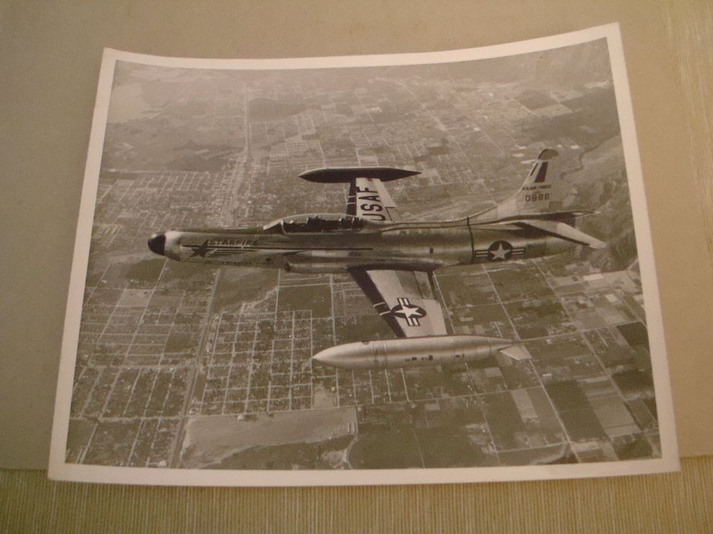 Original Foto - Militär - USAF Lockheed F-94 Starfire | Kaufen auf Ricardo