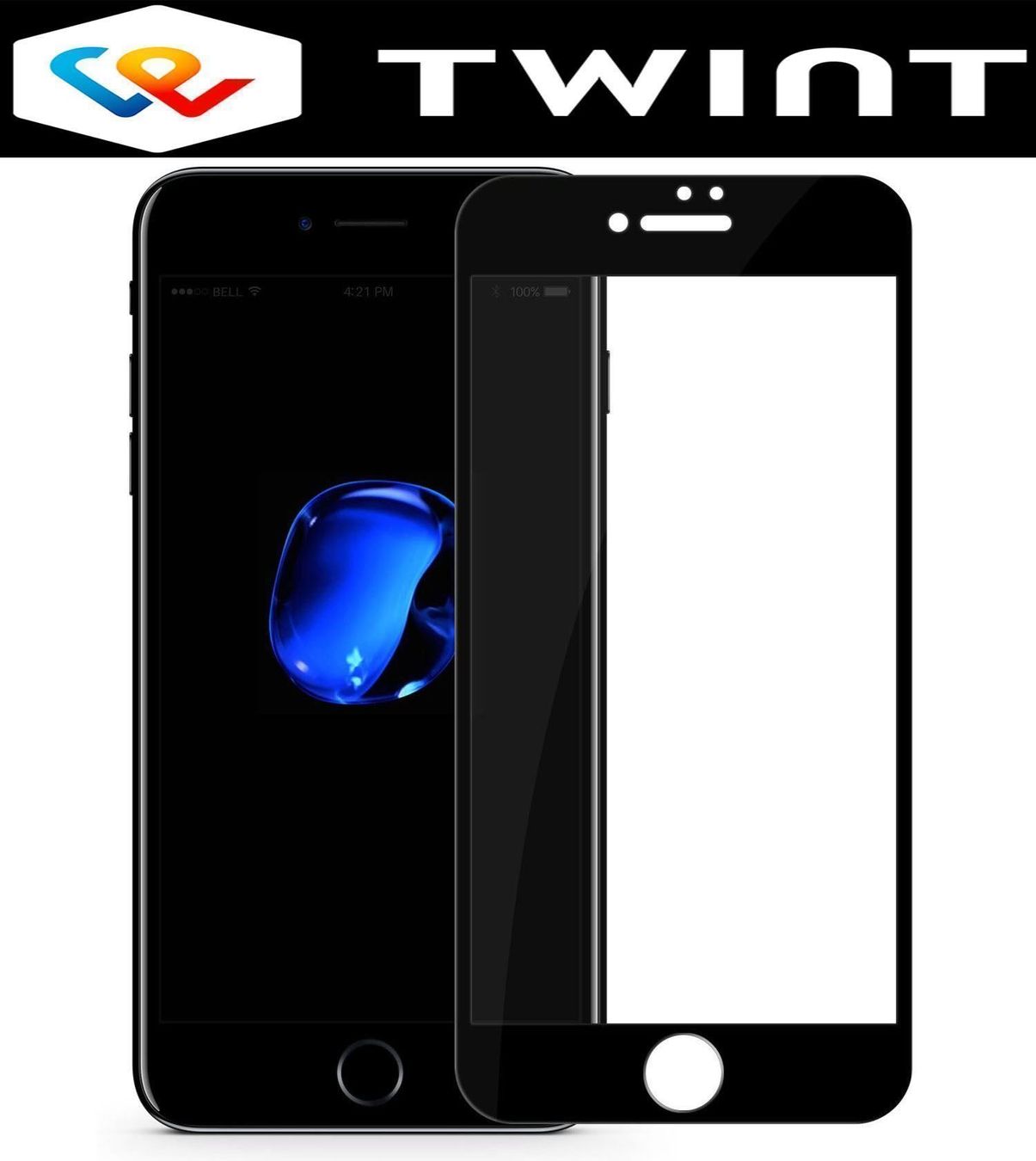Cover & Protezioni schermo: iPhone 7 plus/8 plus Panzerglas Schutzglas FULL DISPLAY GLAS – Nuovo e nell'imballaggio originale da Volketswil venduto da coverandmore