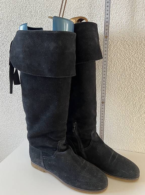 Scarpe da donna: Wildlederstiefel Gr. 39, Navyboot – Usato da Root venduto da misi04 1