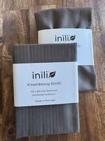 2er Pack Kissenbezug 50x50 grau Made in Portugal NEU!!!