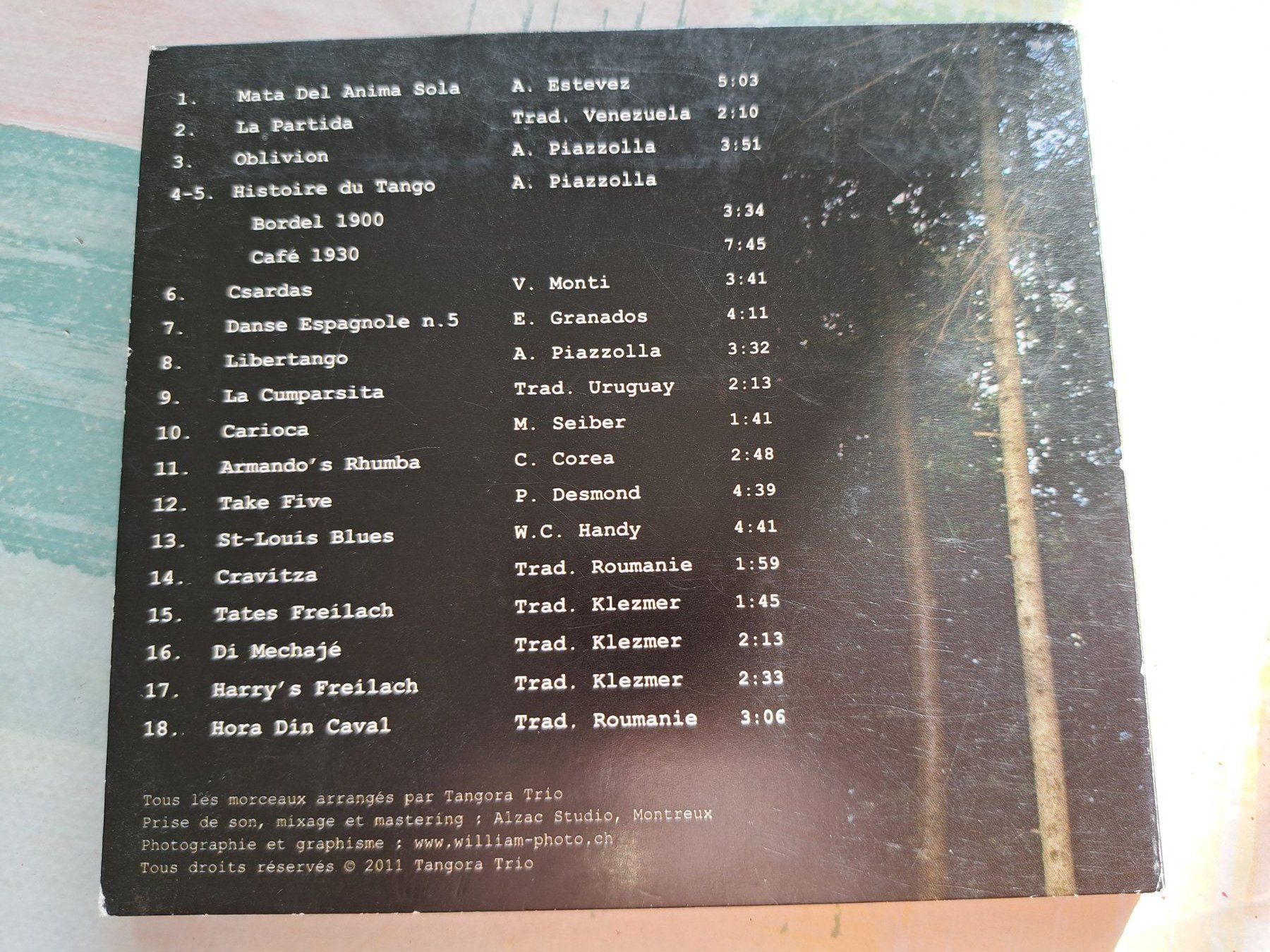 CD: Cd Tangora Trio  – Usato da Pully venduto da bro_n52j 1