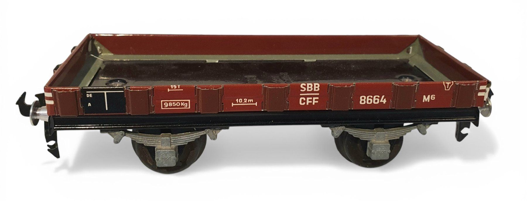Buco Modelleisenbahnen: 3 Buco Niederbordwagen – Gebraucht aus Flawil von RoverVitesse 8