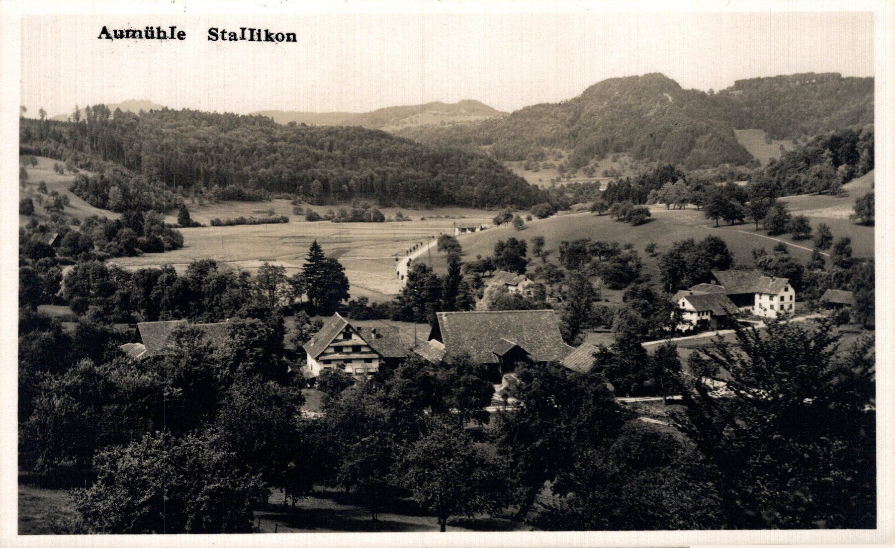 Ansichtskarten: Aumühle - Stallikon – Gebraucht aus Bronschhofen von Astore