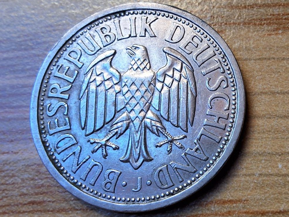 Toutes les monnaies: Deutschland 2 Mark 1951 J – D'occasion à Münchenstein par purbach1 9