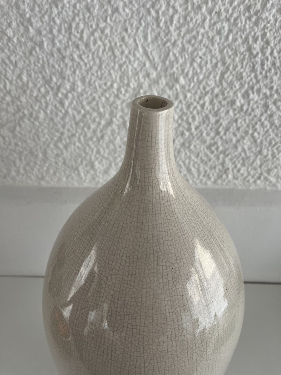 Vasen & Gefässe: Bodenvase aus Keramik / Krakelee Oberfläche – Gebraucht aus Wetzikon ZH von seli03 7