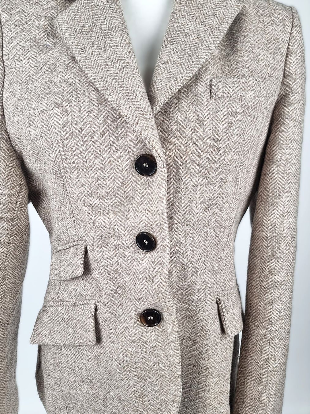 Giacche: Highmoor Fischgrat -Tweed-Blazer – Usato da Urtenen-Schönbühl venduto da Restwert_Schoenbuehl 5