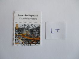 Voll Letzttagsstempel der Poststelle 8034 Zürich 34 Riesbach