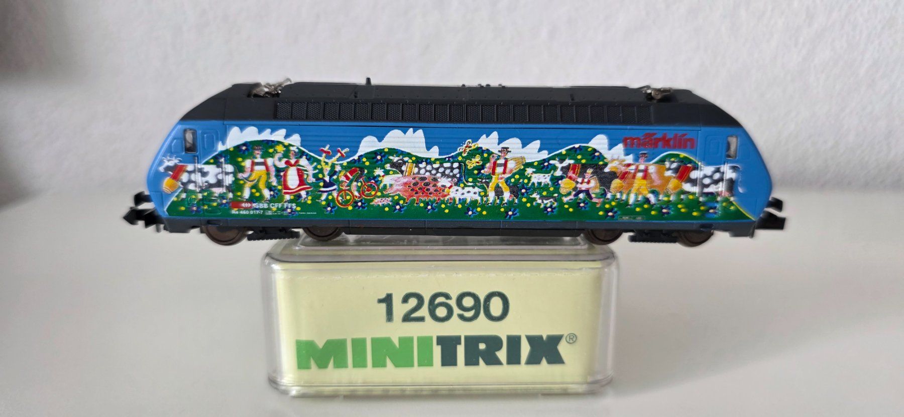 Trix Modelleisenbahnen: Re460 Alpaufzug - Minitrix 12960 – Gebraucht aus Wittenbach von Hase113