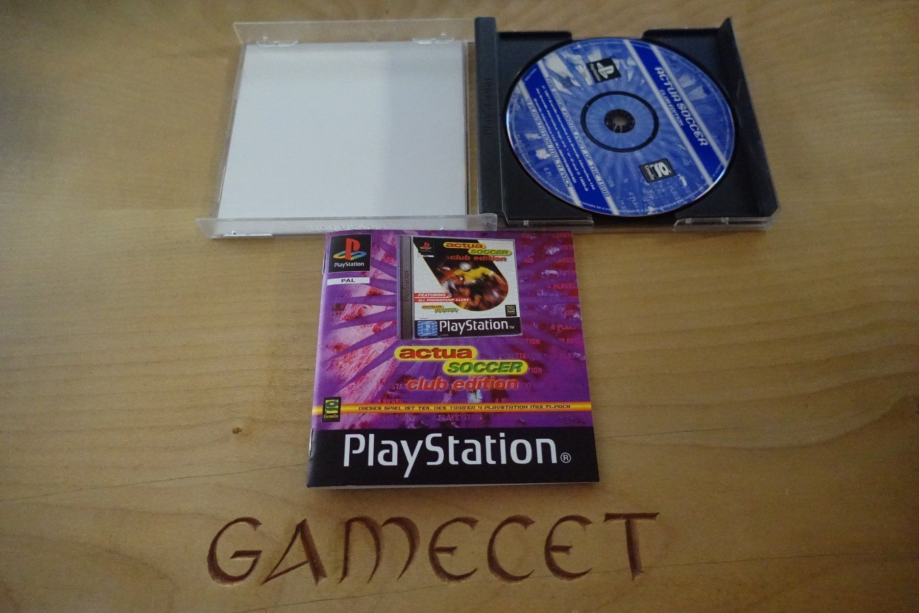 Sony Giochi: Actua Soccer Club Edition – Usato da Steinach venduto da Gamecet 3