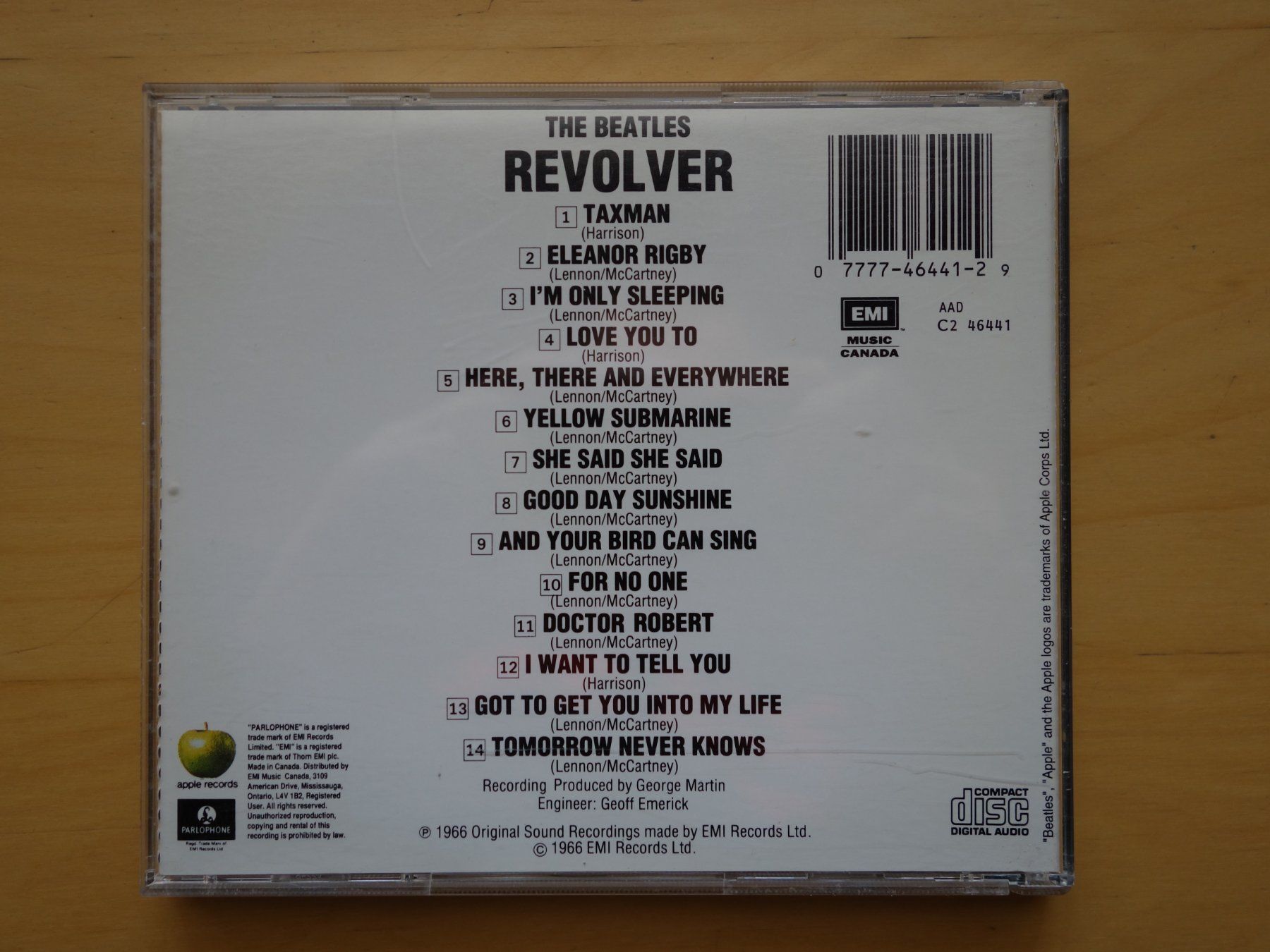 CD: The Beatles - Revolver – Usato da Romainmôtier venduto da Oaxaca9 1