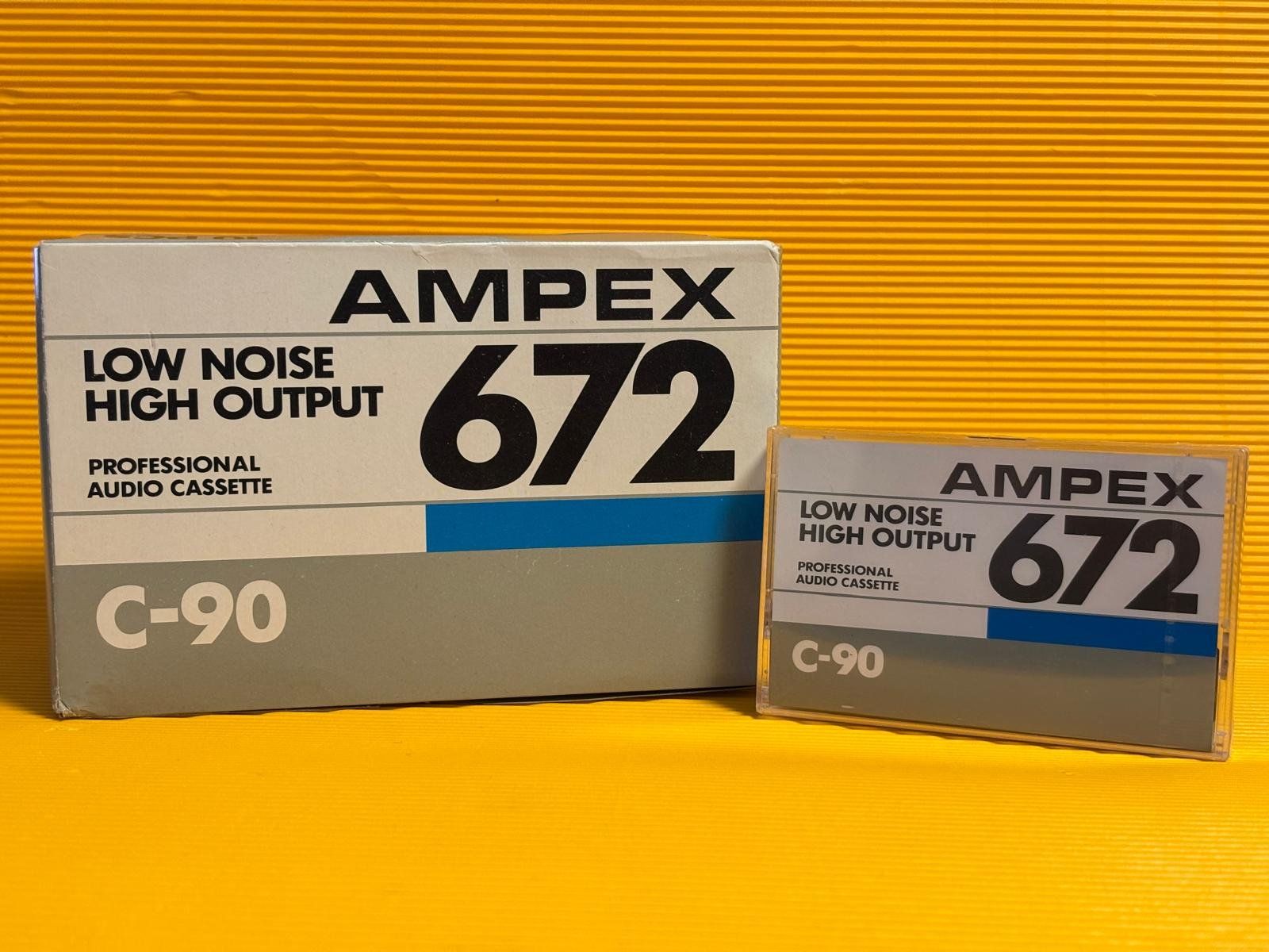 Musicassette: Ampex 672 Cassette Audio c90 - Neuves et scellé – Nuovo e nell'imballaggio originale da Biel/Bienne venduto da vid_sl6m 1