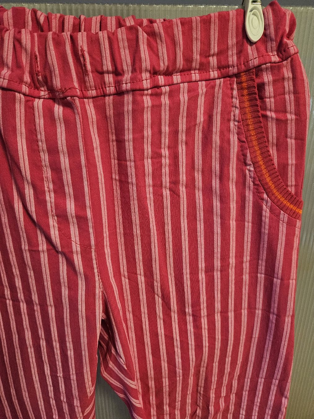 Pantaloni: gestreifte Hose pink - one size - Spendenaktion – Nuovo (secondo la descrizione) da Unterkulm venduto da Beljasch 2