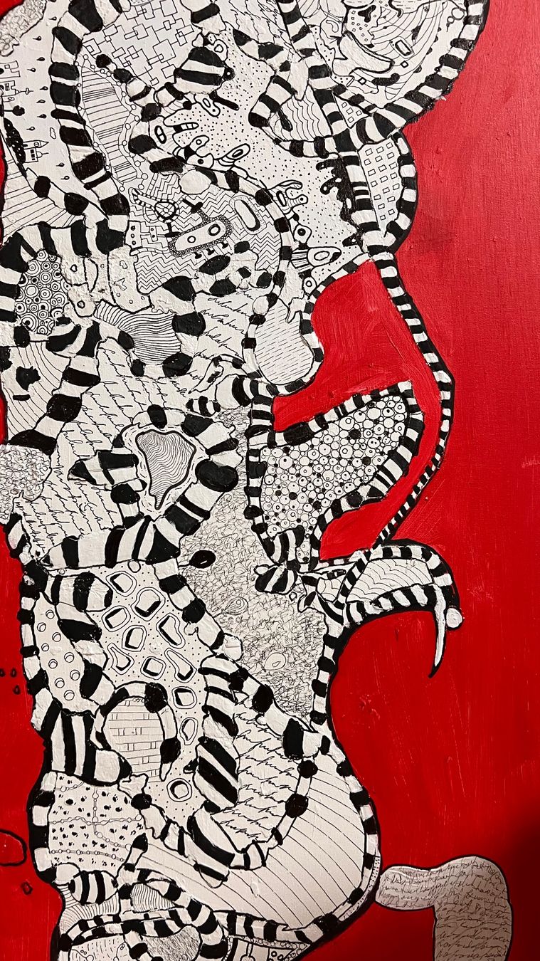 Dipinti: Abstrakt Gemälde 40x100 cm – Nuovo e nell'imballaggio originale da Kreuzlingen venduto da eszanza 4