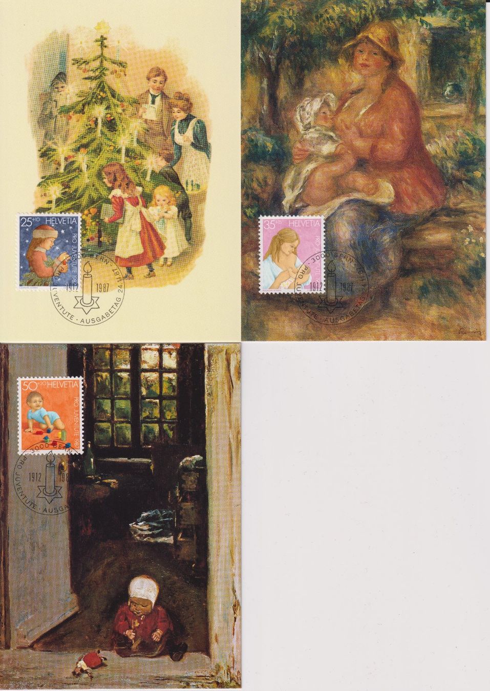Tous les timbres: PJ 1987 Maximum-Kartensatz – D'occasion à Bellach par qsearch