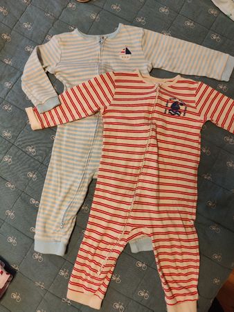 Next Baby Schlafanzüge gestreift Grösse 92 gebraucht