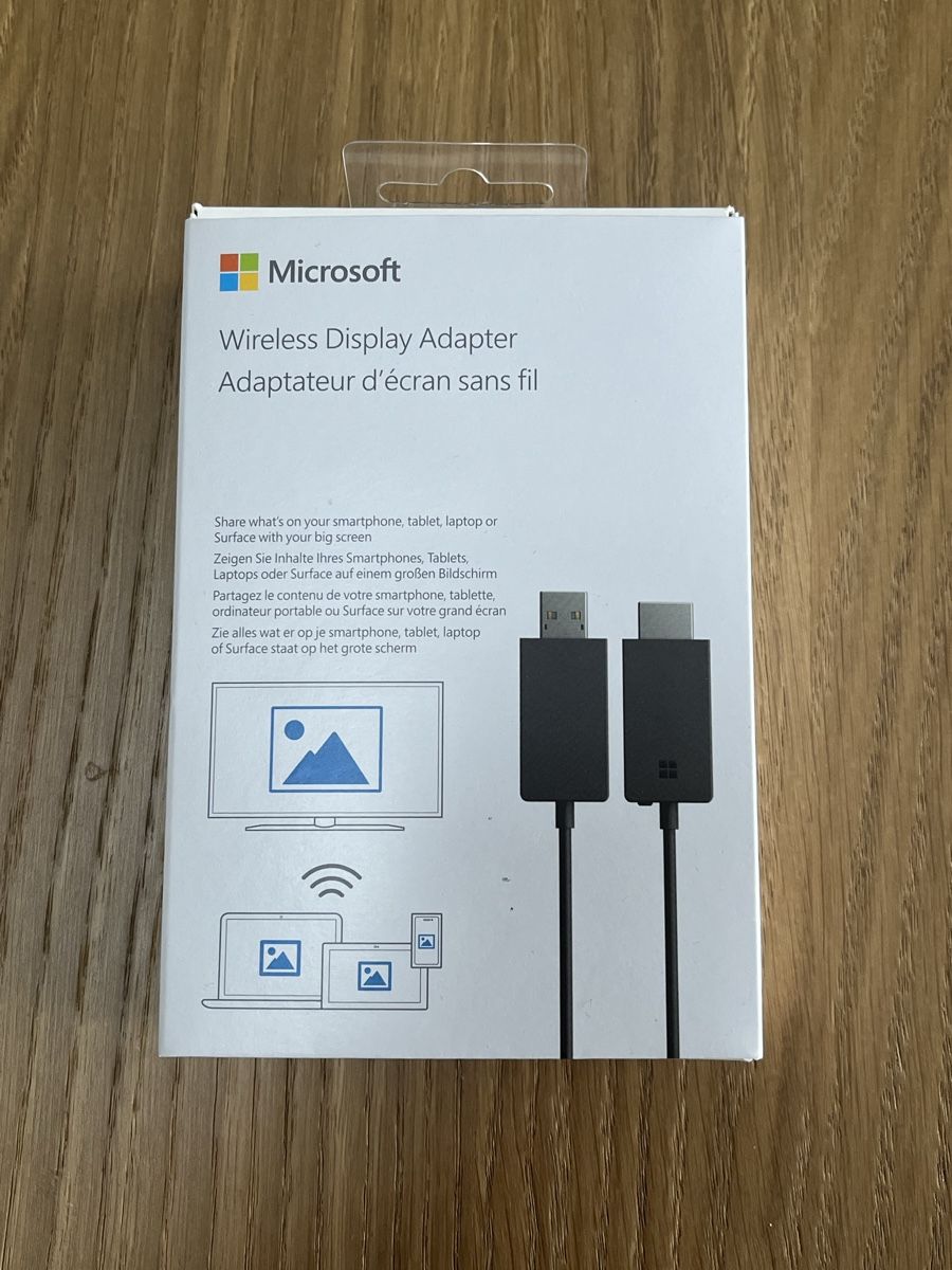 Microsoft Adapter: Microsoft Wireless Display Adapter – Neu (gemäss Beschreibung) aus Chur von