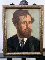 WIDMER PAUL 1878-1964 RHEINFELDEN frühes Selbstporträt 1905