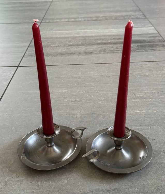 Kerzenständer 830 Silber, Dänisch mit drei Türmen, 360Gr (Gebraucht) in