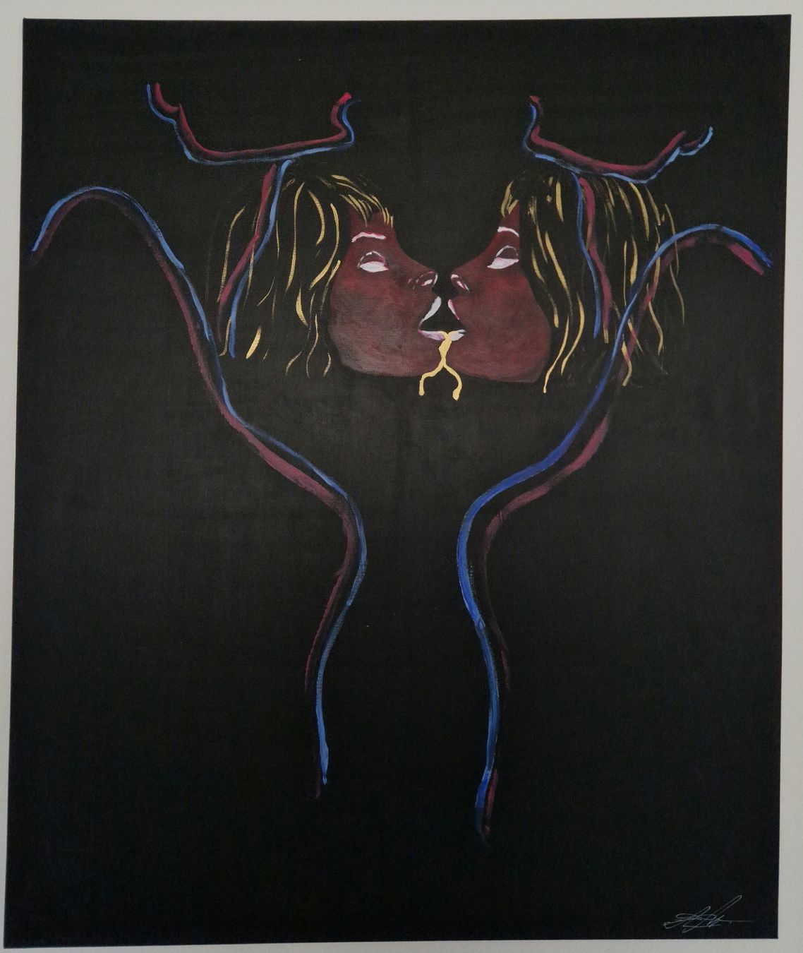 Tableaux: Acryl on Canvas - ,,LUST" – Neuf (Voir description) à kriens par brodda13