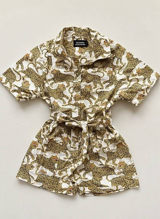 Tute: Monoprix kids tiger leopard overall size 3-4 – Usato da Zürich venduto da mai_bwh6