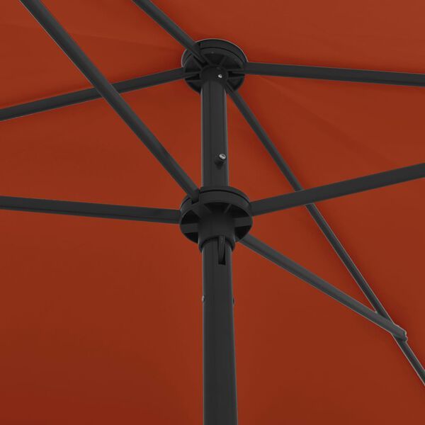 Ombrelloni: Strandschirm Terrakottarot 200x125 cm – Nuovo e nell'imballaggio originale da Bühler venduto da DealHaus_Ostschweiz 4