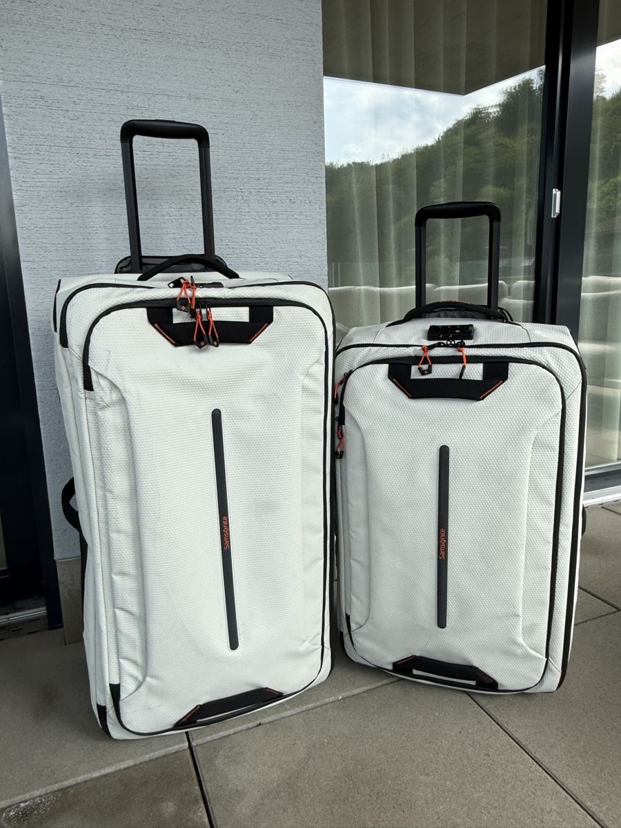 Samsonite Reisekoffer: Samsonite Ecodiver Trunk Koffer-Set / Reisetasche mit Rollen – Neu (gemäss Beschreibung) aus Ettingen von Enomis-14 1
