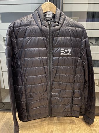 Black Emporio Armani Padded Jacket