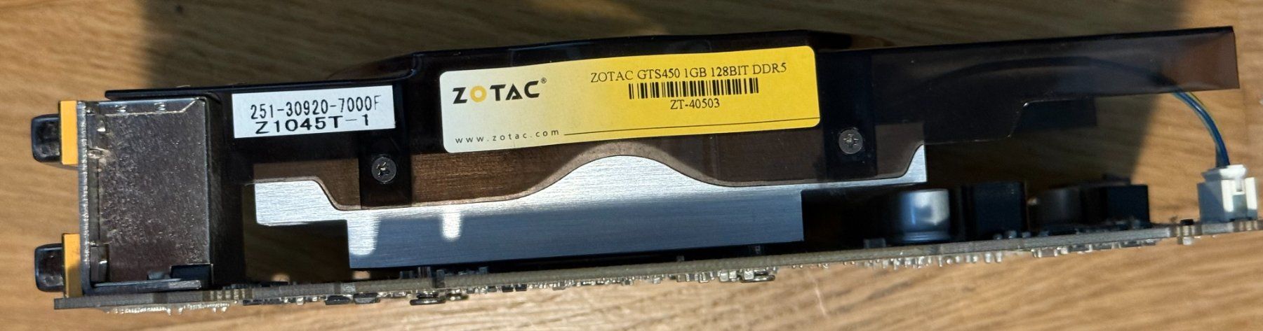 Zotac Grafikkarten: Zotac GTS450 1GB – Gebraucht aus Uster von peterhuber82 4
