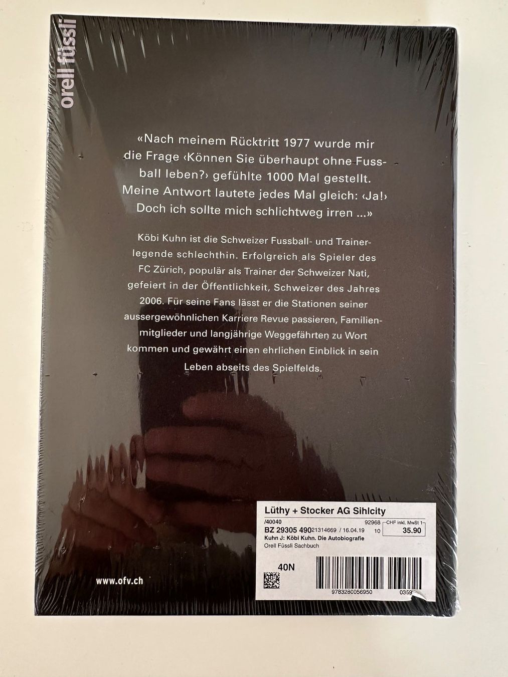 Bücher: Buch - Köbi Kuhn - Die Autobiografie – Neu und originalverpackt aus Thalwil von Ninuzzo 1