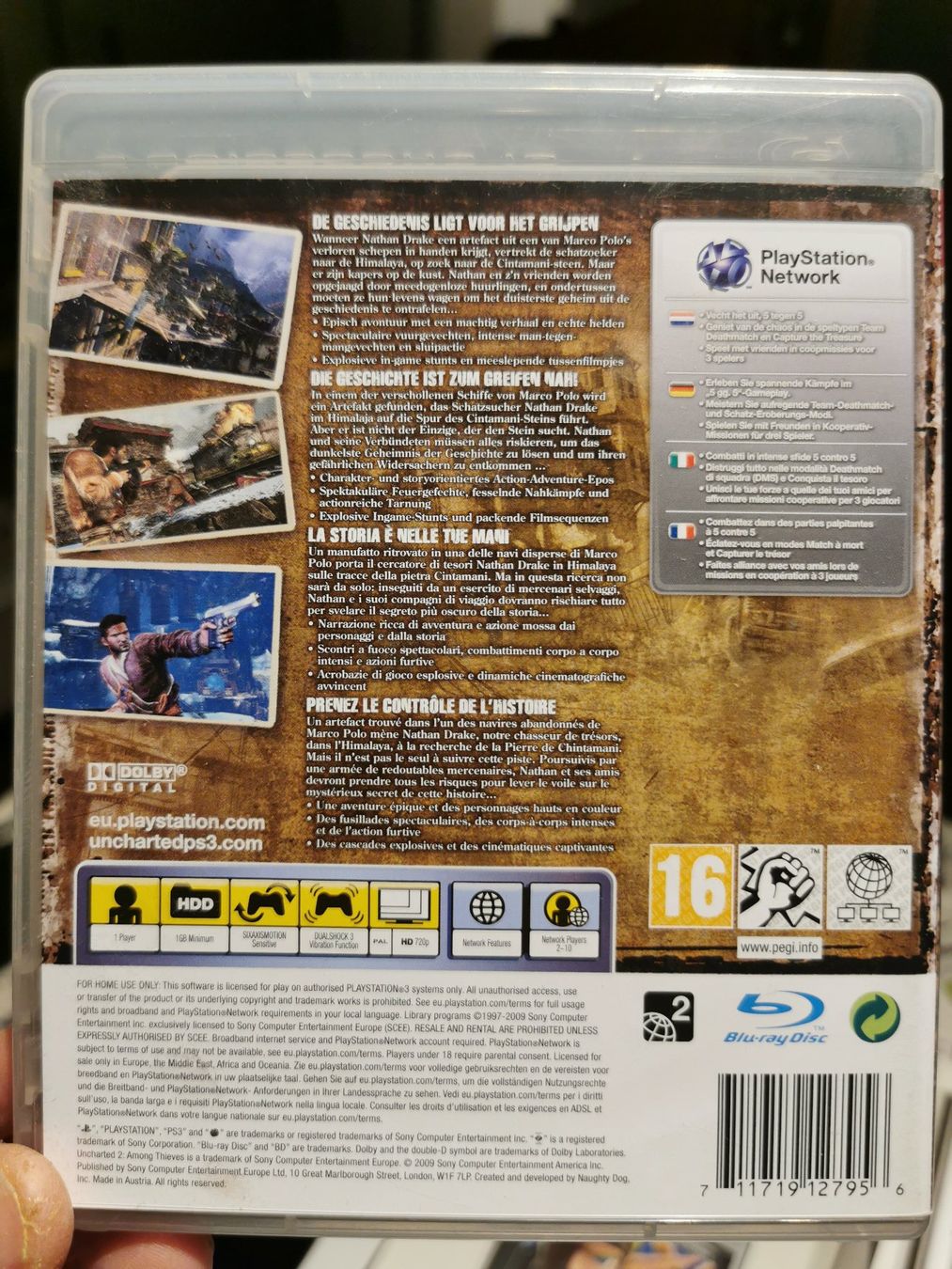 Sony Spiele: Uncharted 2 Among Thieves PS3 Top Zustand – Gebraucht aus Oberglatt ZH von maravilho 1