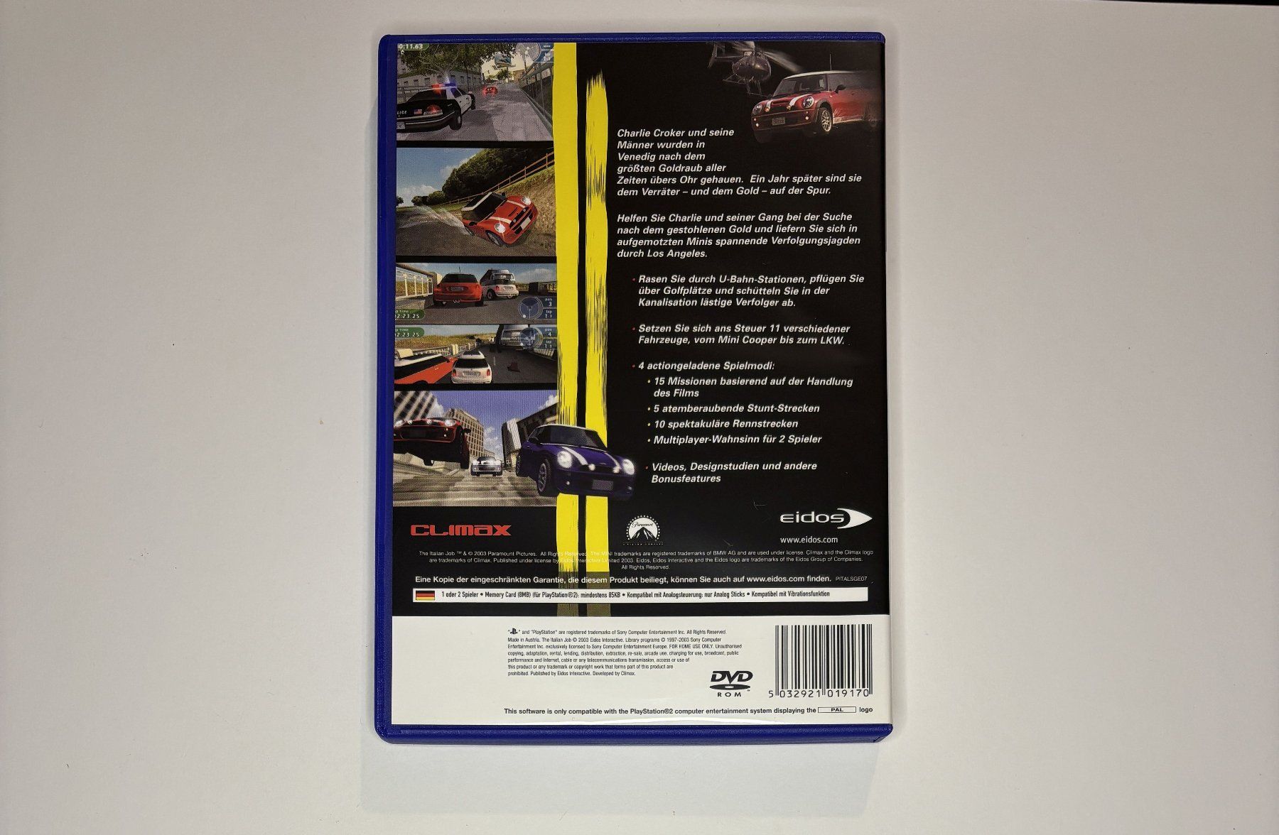 Jeux: PS2 - The Italian Job – D'occasion à Allschwil par Bullach 2