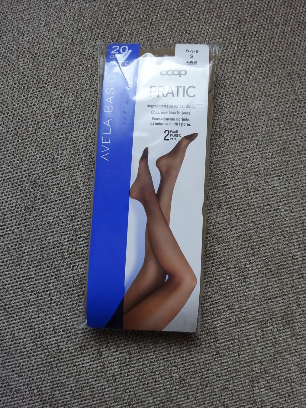 Calze & Collant: 2 Paar Strumpfhosen-Pratic/Avela Basic – Nuovo e nell'imballaggio originale da Rothrist venduto da Mistery1