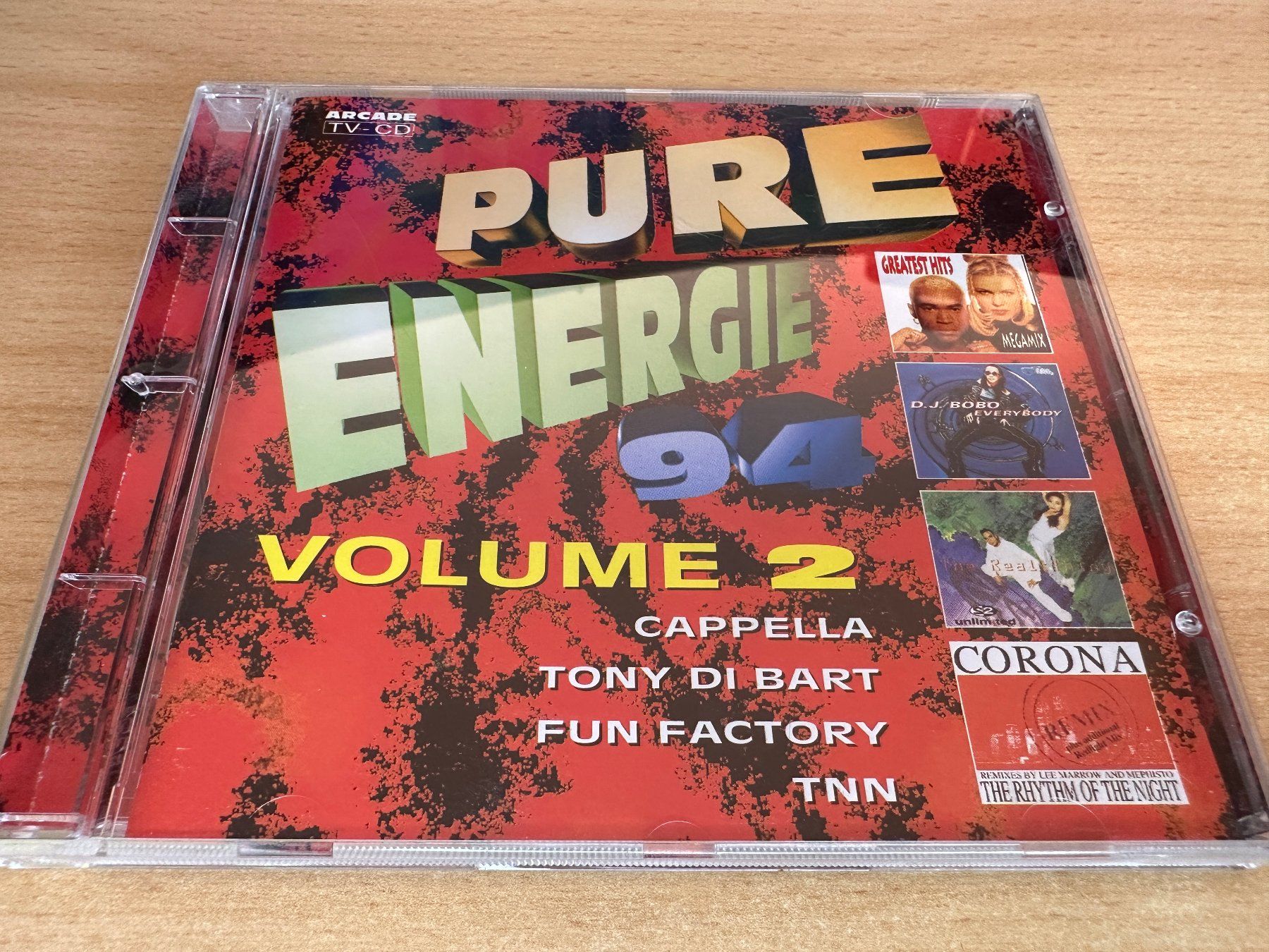 CD: Various – Pure Energie 94 Volume 2 – Usato da Rikon im Tösstal venduto da Alpenmutz