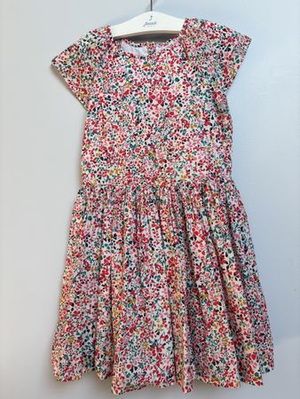 Splendide robe Jacadi en Liberty 8 ans - 128cm