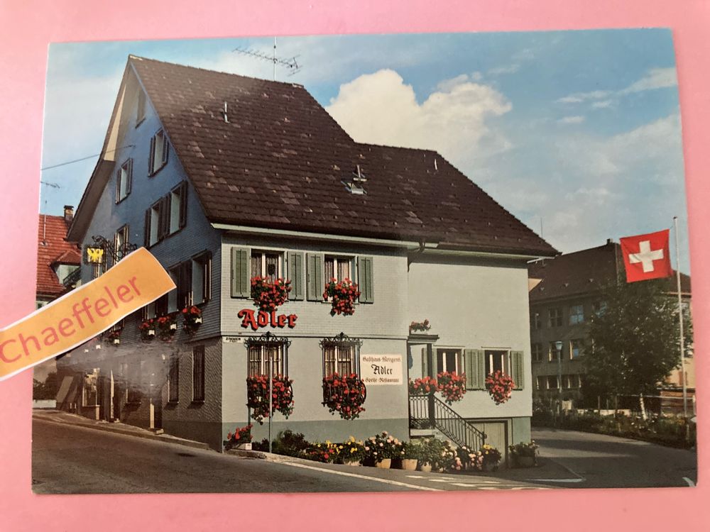 Hotel Gasthaus And Metzgerei Zum Adler 6313 Menzingen Kt Zug Kaufen